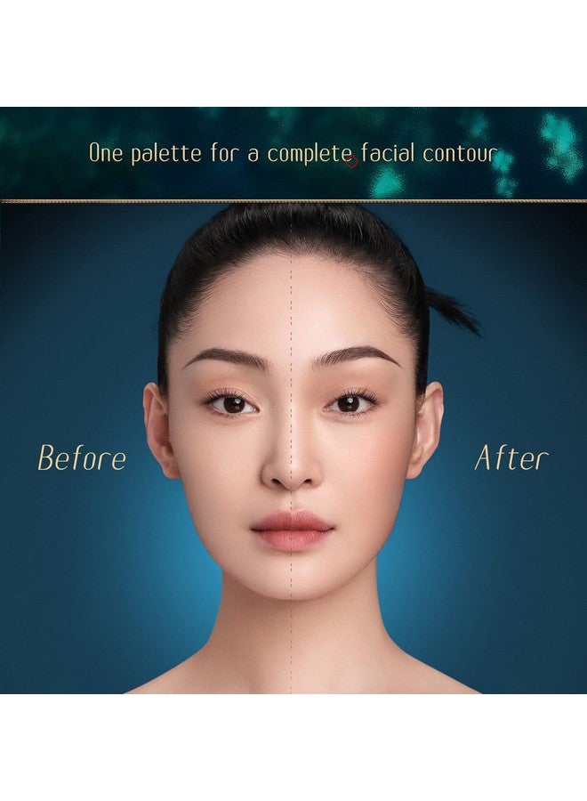 Constellation Floral Engraving Contour Palette