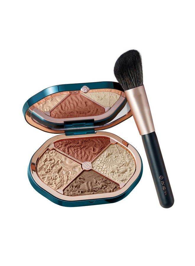 Constellation Floral Engraving Contour Palette