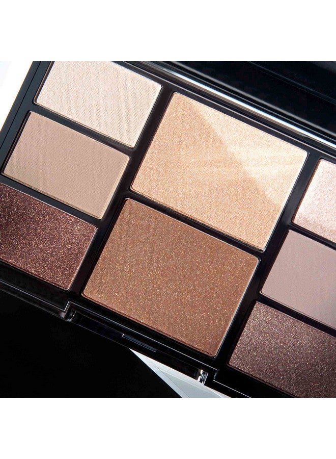 Realglow Face & Eye Palette Illuminating Palette Featuring A Bronzer, Highlighter And Six Nude Eyeshadows To Create An Effortless Alloverglow.