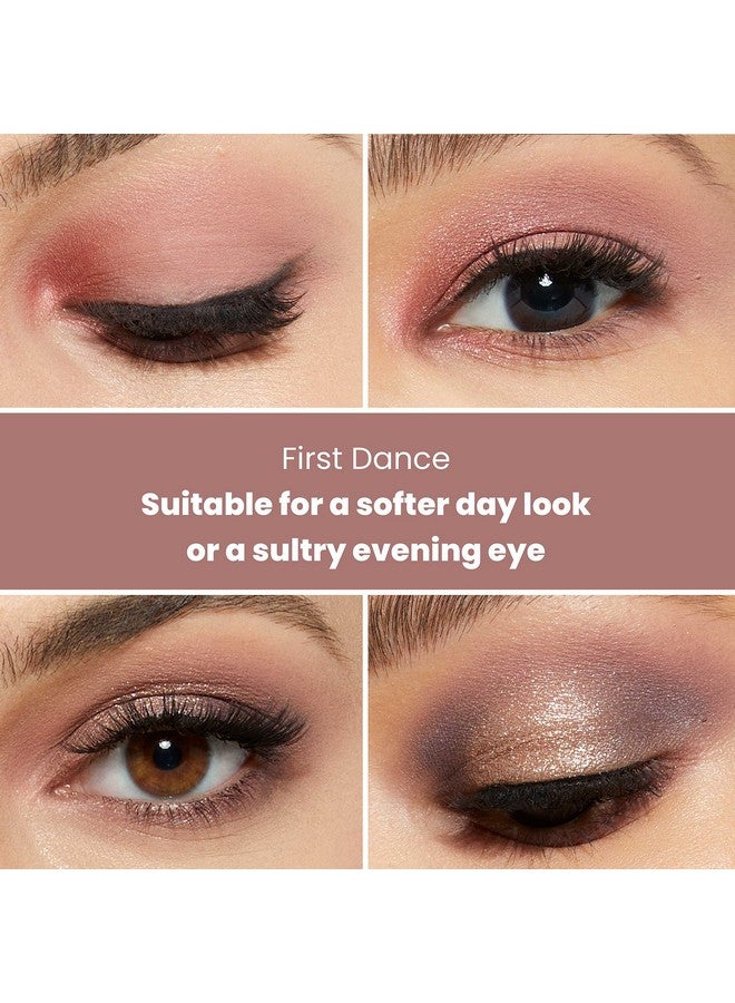 Color Haul Eyeshadow Palette, Travel Size Eye Makeup Kit, Matte & Shimmer Eyeshadow, Korean Makeup, 12 Highly Pigmented, Super Bendable Soft & Deep Colors, Includes Brush, First Dance