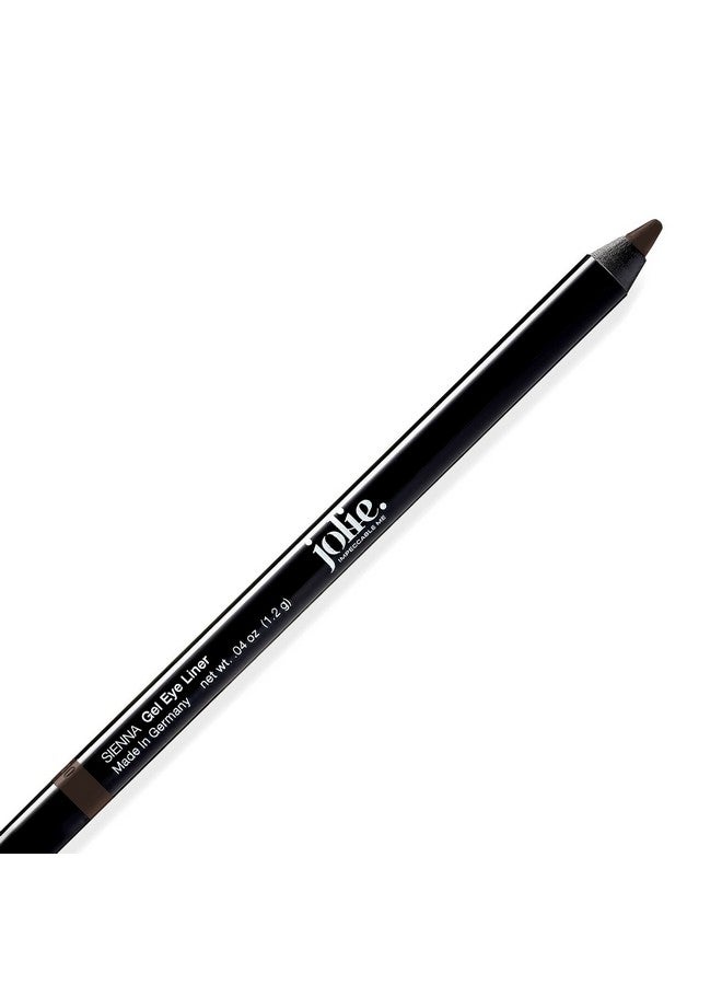 Jolie Super Smooth Gel Crayon Eyeliner Pencil Sienna Brown