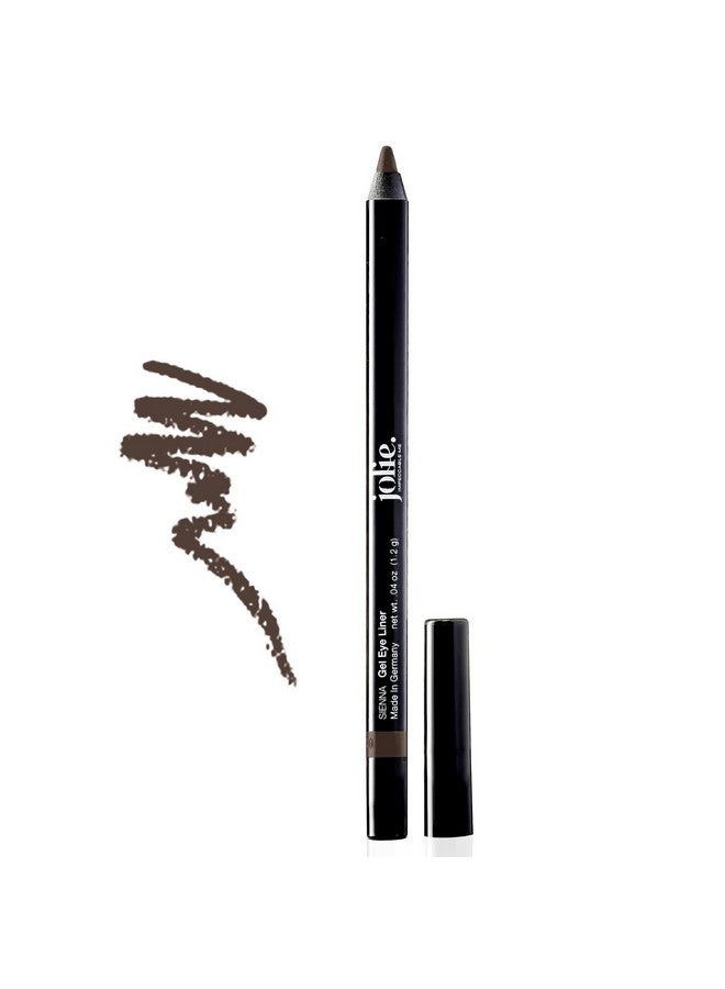 Jolie Super Smooth Gel Crayon Eyeliner Pencil Sienna Brown