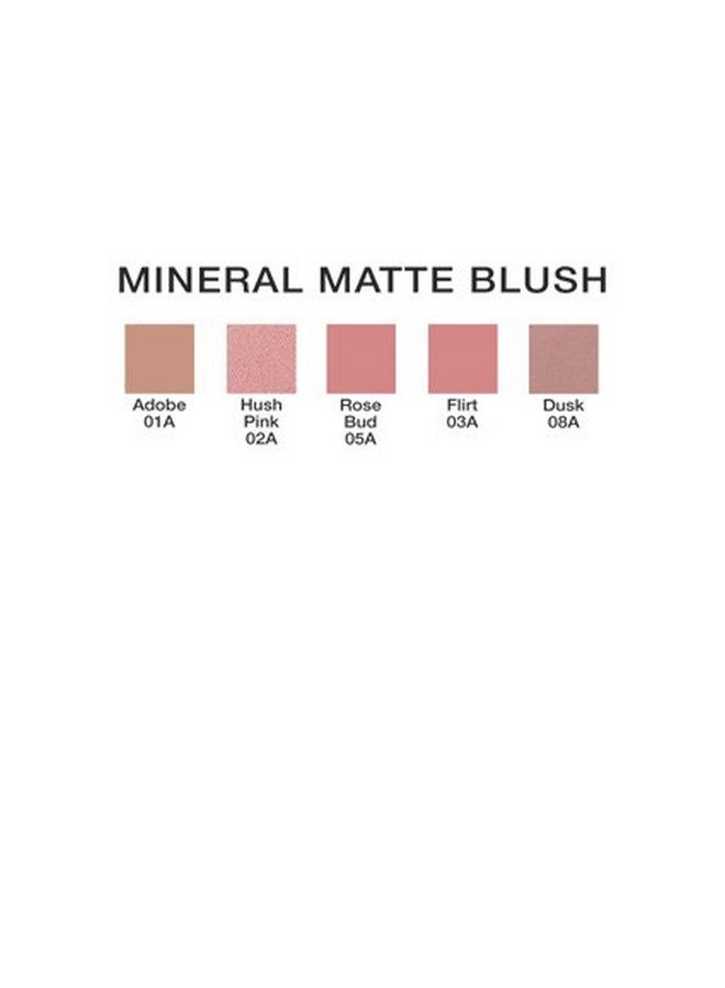 Jolie Mineral Matte Blush Pressed Cheek Color Blusher (Adobe)