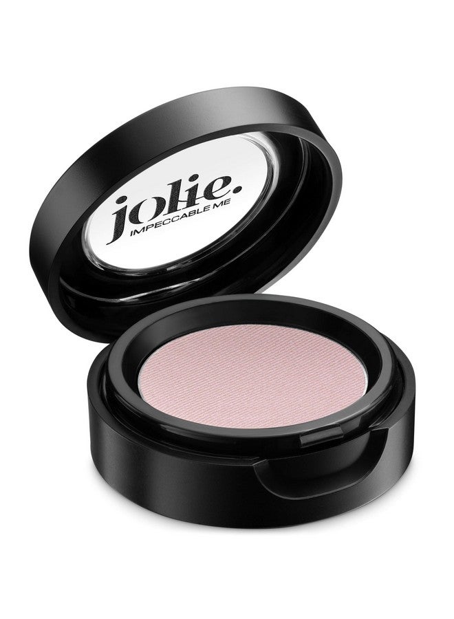 Jolie Cosmetics Powder Pressed Eyeshadows Metallic, Pearl Shimmer Cruelty Free, Vegan, Single Pan Eyeshadow 1.48G Pinks & Reds (Crystal Pink)