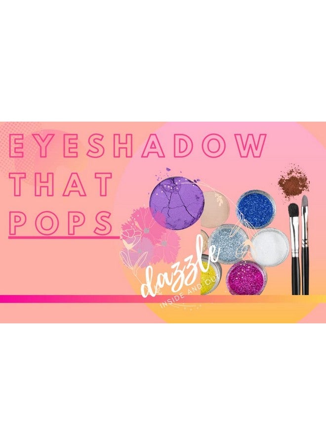 ª Burgundy Foil Purple Violet Mauve Shimmering Metallic Pressed Powder Single Vegan Eyeshadow; Talc, Paraben & Cruelty Free