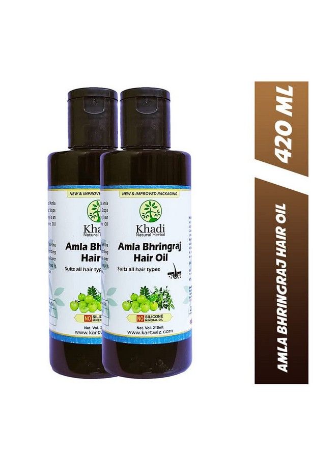 Natural Amla & Bhringraj Hair Oil 420 Ml