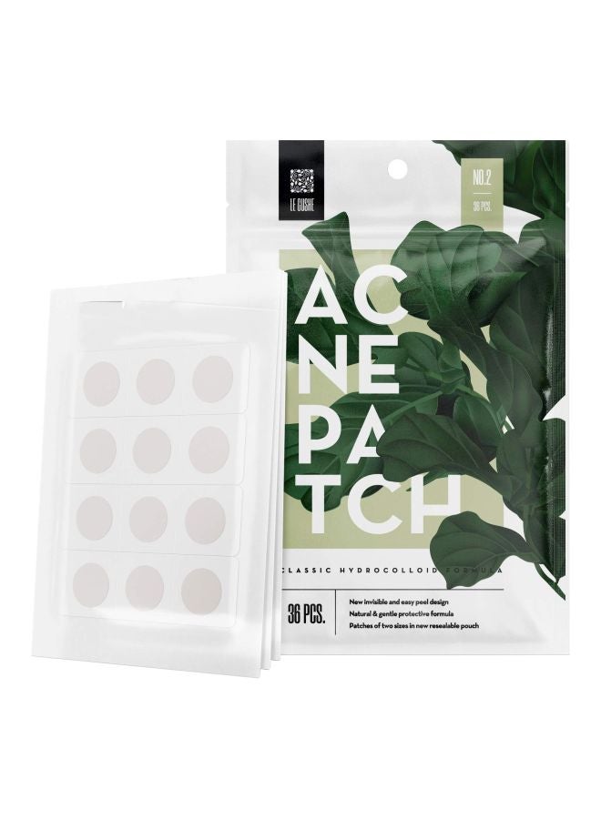 36-Piece Acne Patch Treatment White