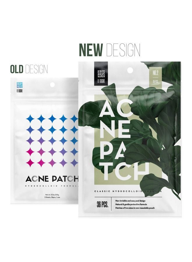36-Piece Acne Patch Treatment White