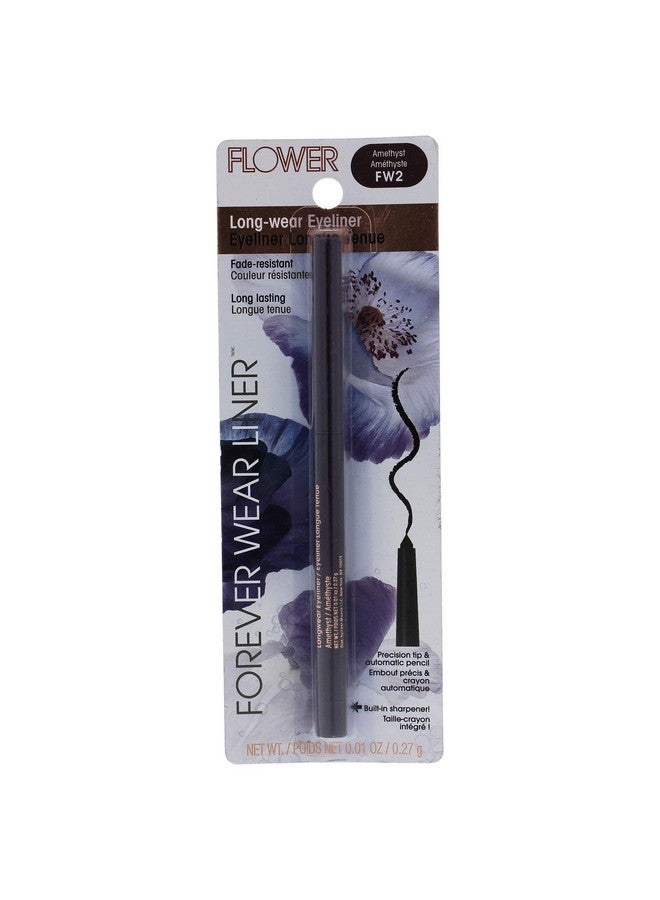 Forever Wear Long Wear Eyeliner Pencil Long Lasting Fade Resistant Smooth Application Retractable Eye Liner (Forever Onyx)