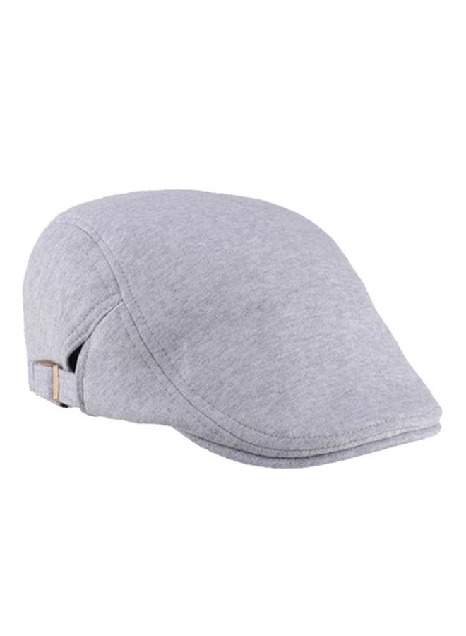 Duckbill Flat Cap Light Grey