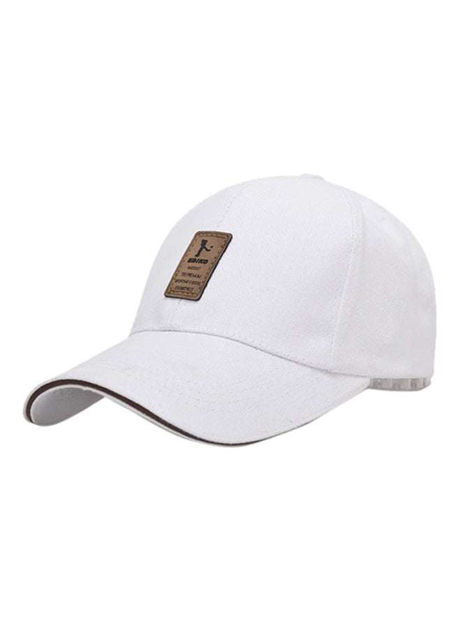 Snapback Hip-Hop Cap White