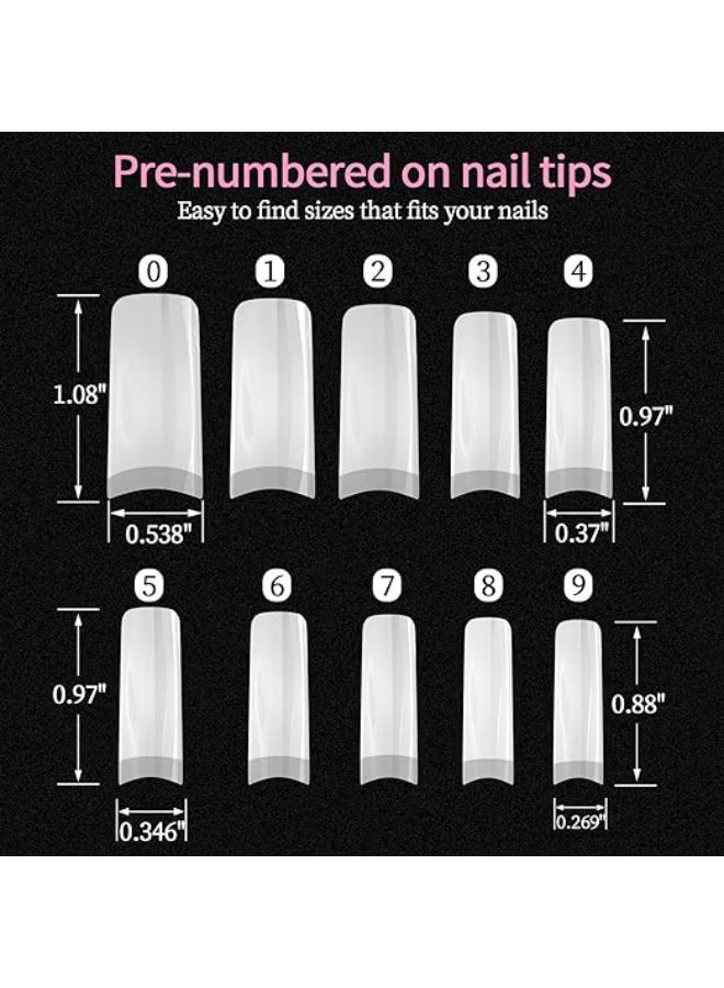 24 Pcs Flower Press on Nails Short Square Fake Nails Nude Purple Cloud Mountains Design French False Nails Full Cover Artificial Nails Stick on Nails for Women Girls Acrylic Nails Manicure Decorations