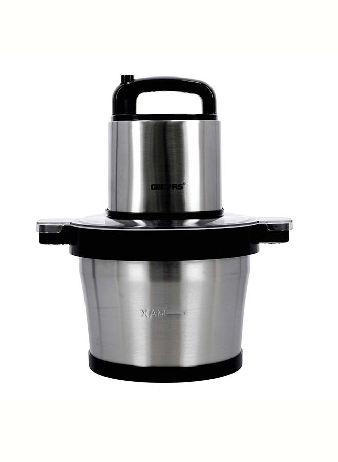 Multi Chopper With Stainless Steel Gear, Stainless Steel Blade, 3 Speed Control, 6L Capacity,With Overheat Protection 6 L 1200 W GMC42023 Silver