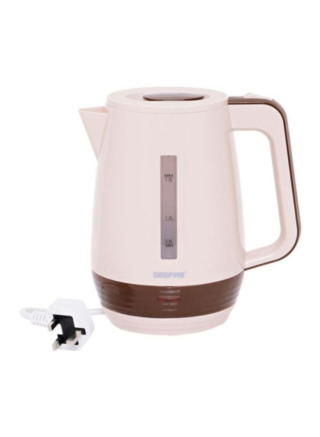 Electric Kettle 1.7L 1.7 L AQQE-GK6122 Pink/Brown