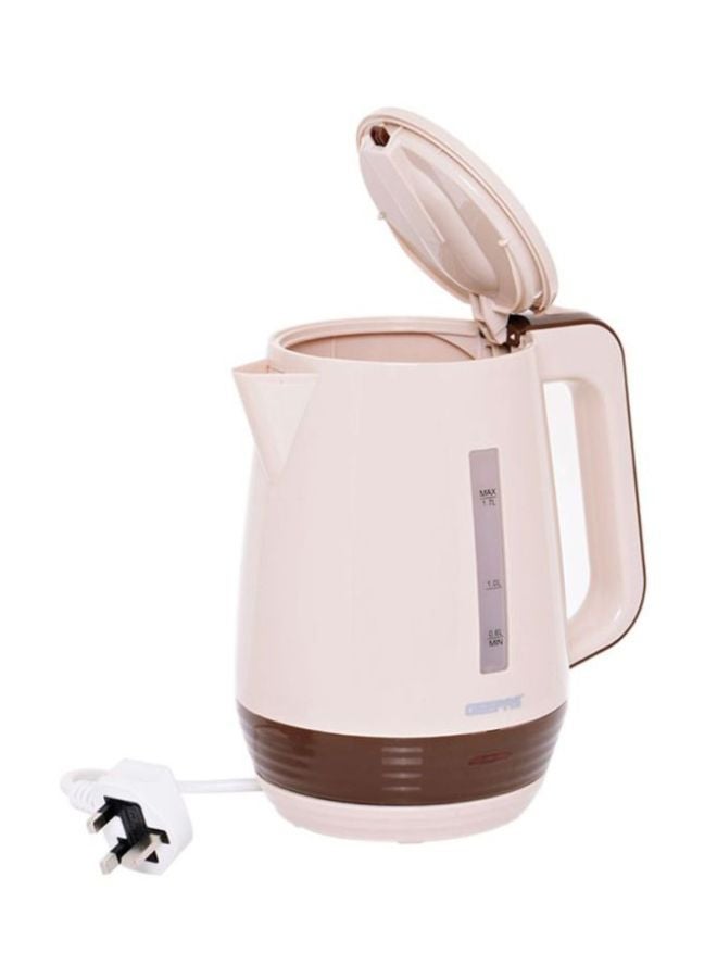 Electric Kettle 1.7L 1.7 L AQQE-GK6122 Pink/Brown