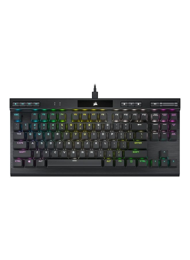 Corsair K70 RGB TKL CHAMPION SERIES Tenkeyless Optical-Mechanical Gaming Keyboard