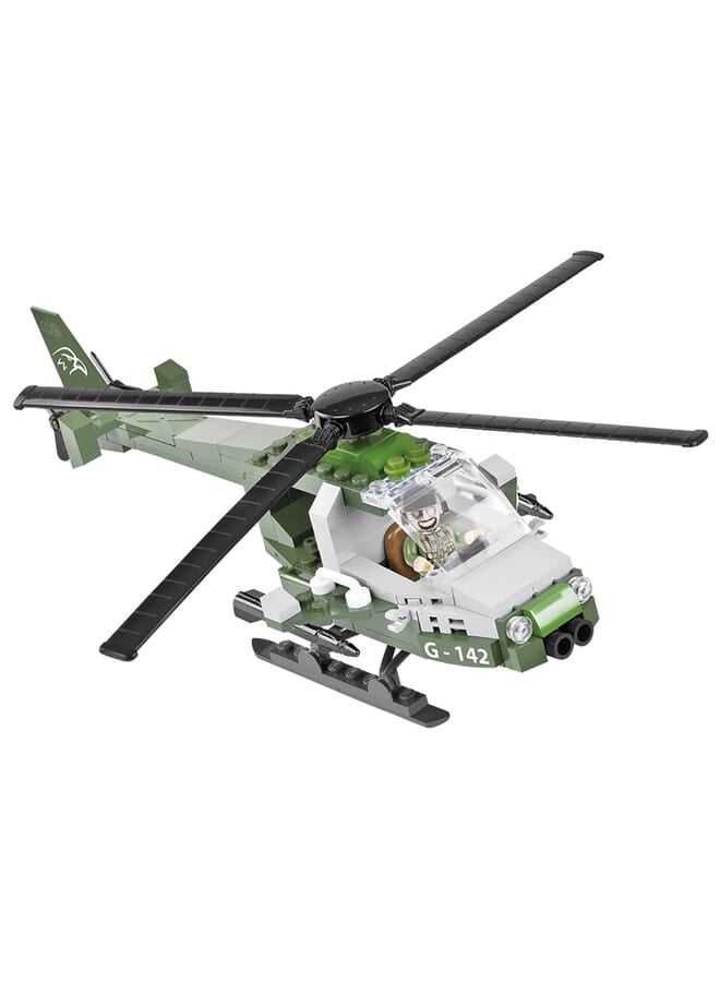 145 Pcs Small Army2362Eagle Attack Helicopter