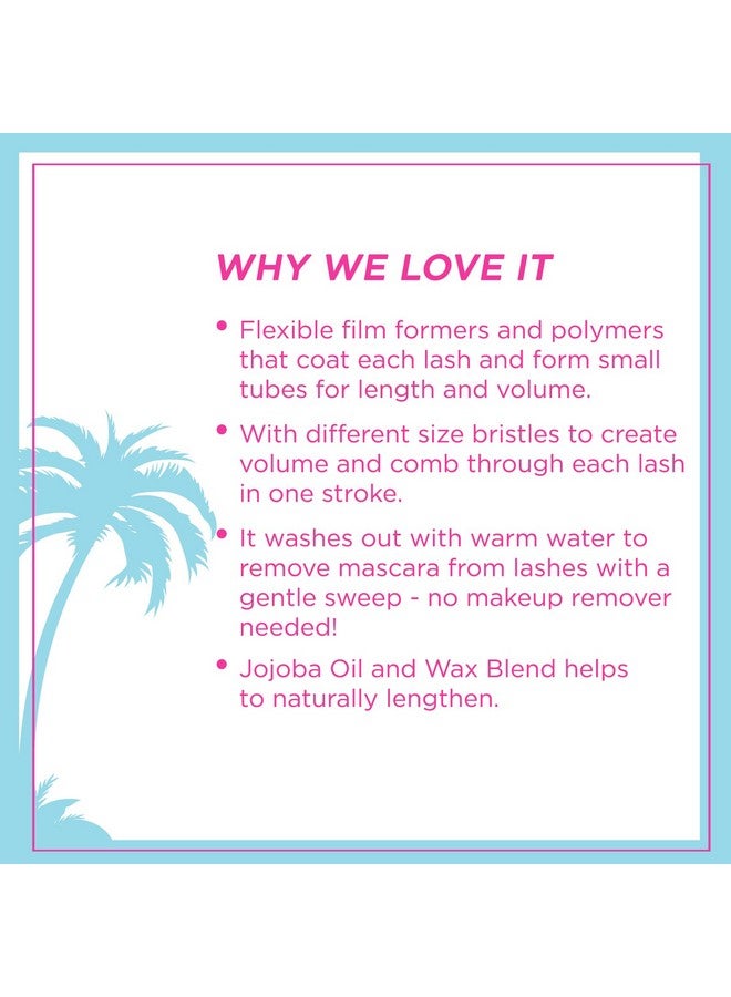 Feather Stretch Washable Mascara For Kids, Children, Tweens And Teens That Extends Lashes To New Heights Non Toxic