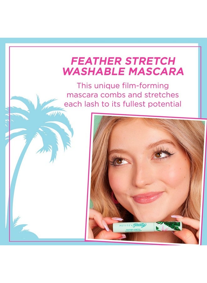 Feather Stretch Washable Mascara For Kids, Children, Tweens And Teens That Extends Lashes To New Heights Non Toxic