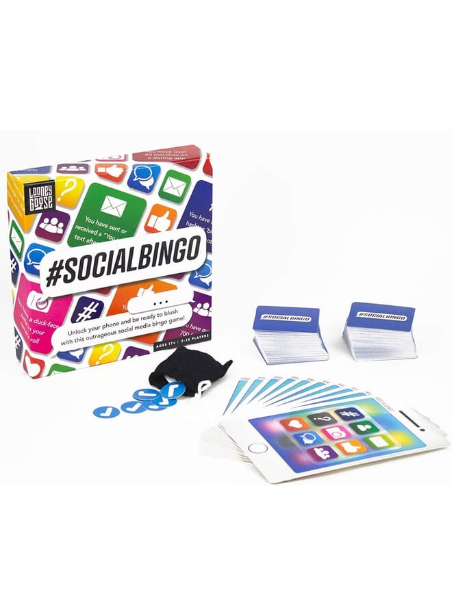 Social Bingo The Original Social Media Bingo Game Set