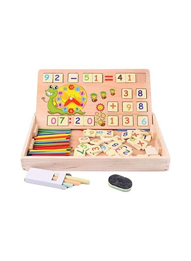 Wooden Educational Digital Computing Learning Box