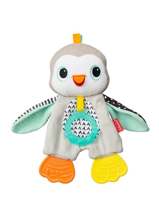 Cuddly Penguin Teether, Suitable From 0 Months, Multicolour
