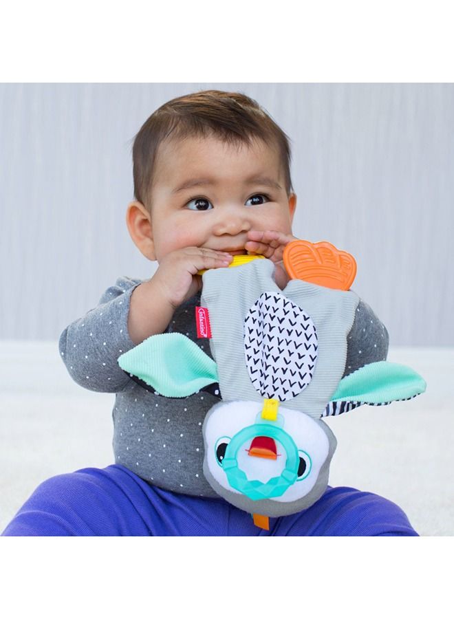 Cuddly Penguin Teether, Suitable From 0 Months, Multicolour