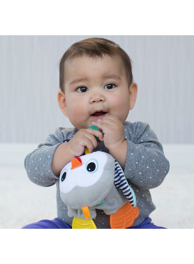 Cuddly Penguin Teether, Suitable From 0 Months, Multicolour