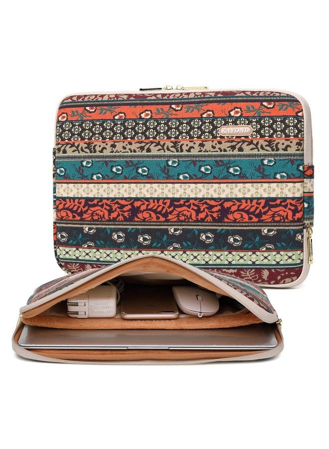 Waterresistant Canvas 17 Inch Laptop Sleevered Bohemia