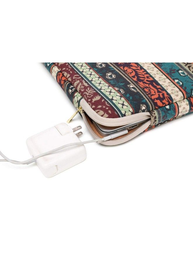 Waterresistant Canvas 17 Inch Laptop Sleevered Bohemia