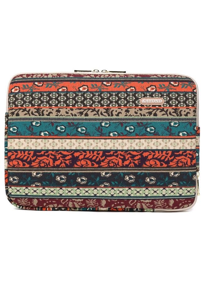 Waterresistant Canvas 17 Inch Laptop Sleevered Bohemia