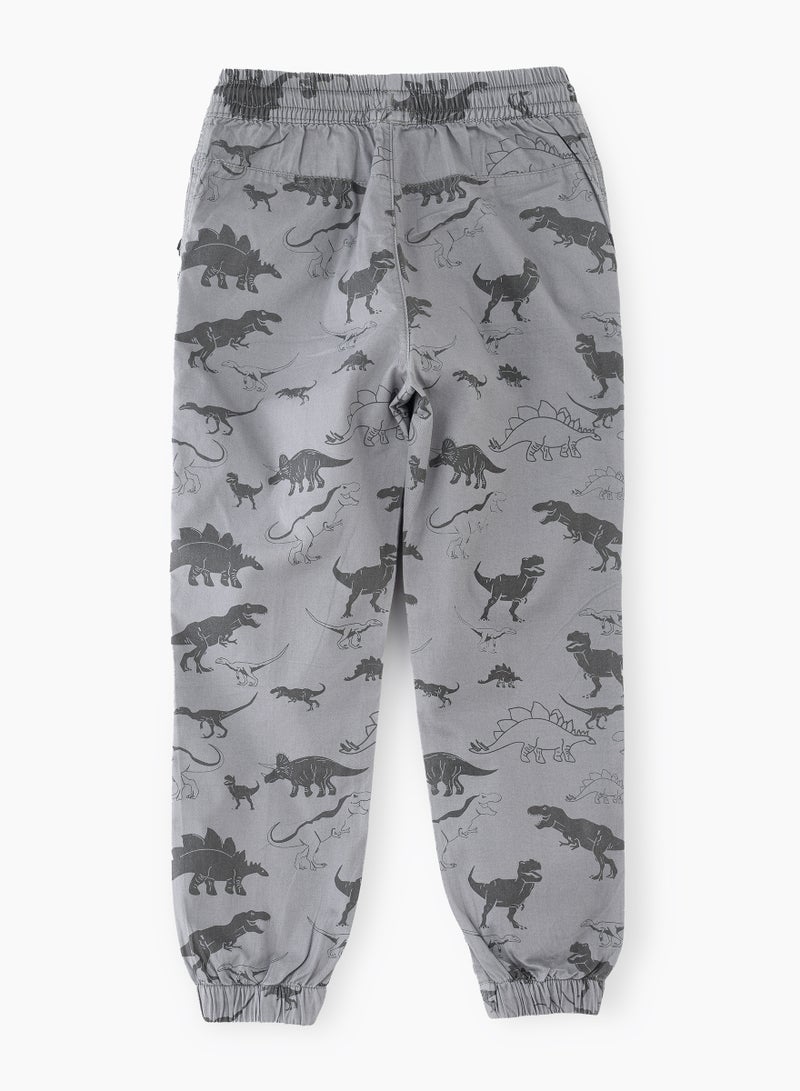 Boys All Over Printed Jogger Pants 100% Cotton, Soft and Comfortable Joggers for Boys