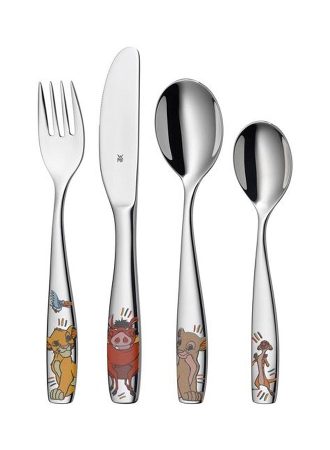 4-Piece Cutlery Set Silver