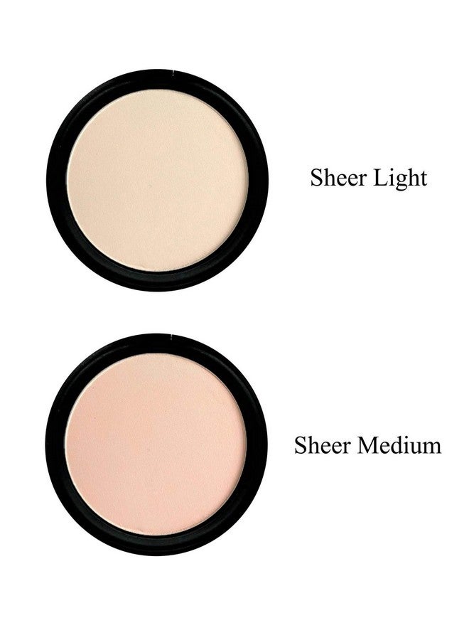 Natural Translucent Setting Powder 70% Organic Vegan Gluten Free Cruelty Free Made In The Usa 0.42 Oz. (Sheer Light)