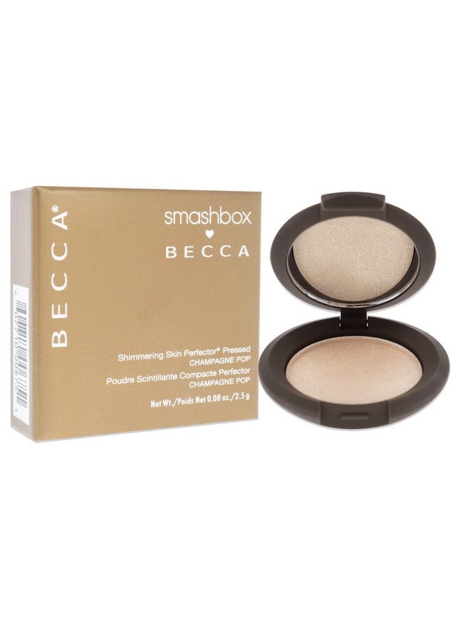 Becca Shimmering Skin Perfector Highlighter Champagne Pop Women Highlighter 0.8 Oz