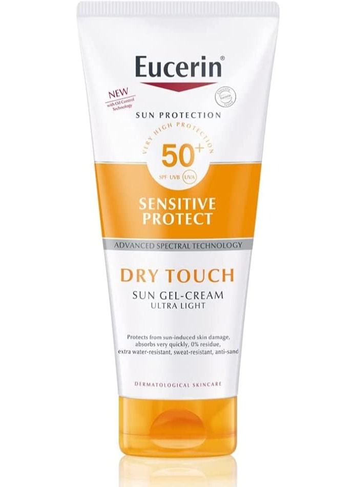 Eucerin Sun Body Gel Cream Dry Touch SPF50+ 200ml