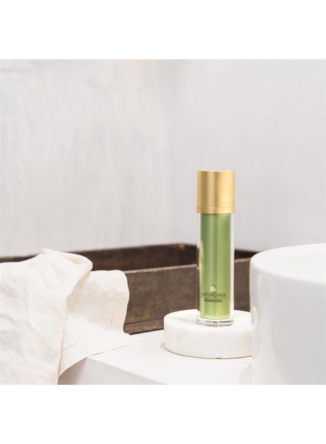 NATUROYALE Cleansing Cream - Face Cleanser With Natural Ingredients - Hyaluronic Acid Vitamin E and Shea Butter for a Firm Smooth and Refreshed Complexion - Step 1 of 5-4.2 Oz