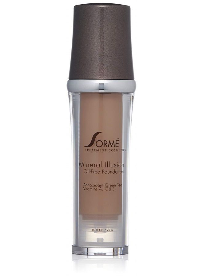 Sorme Mineral Illusion Foundation - Oil Free Liquid Foundation with non-chemical sunscreen protection