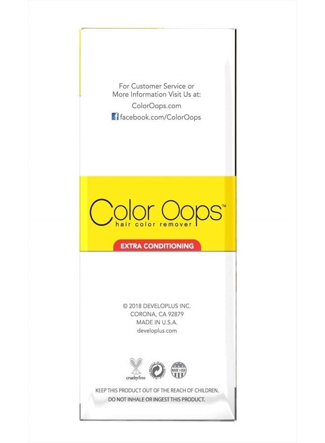 Color Oops Hair Color Remover Extra Conditioning 1 Each