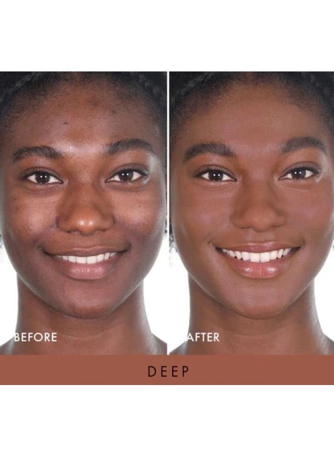Powder Foundation - WANDER BEAUTY WANDERLUST - Rich - Vegan Makeup - Lightweight Powder Foundation Covers Everything, Silky Smooth, Natural, Matte Finish, Sheer to Buildable Full Coverage