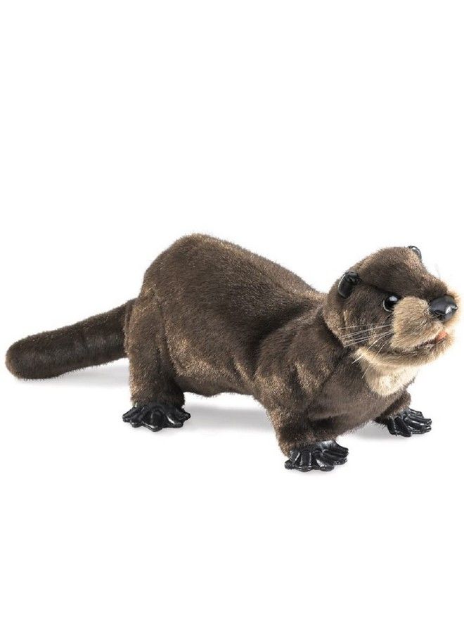 River Otter Hand Puppet Brown 1 Ea