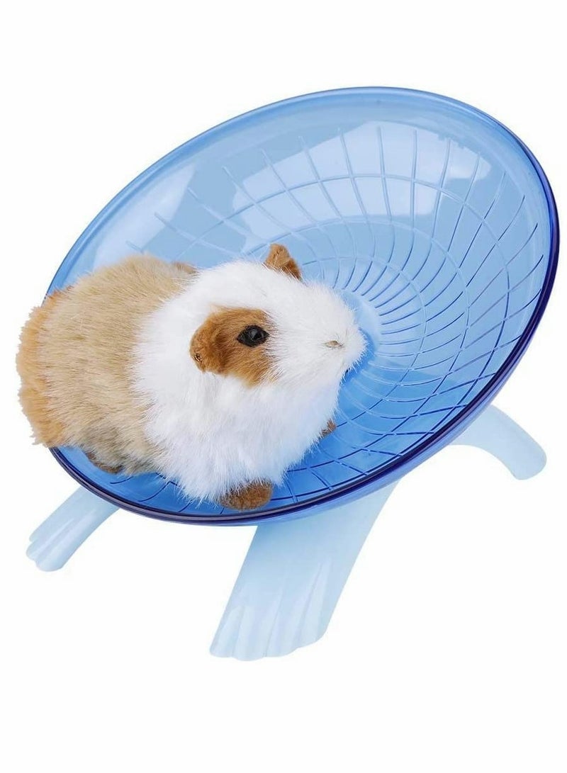 Hamster Flying Saucer Exercise Wheel, Durable Premium Silent Plastic Running Wheel