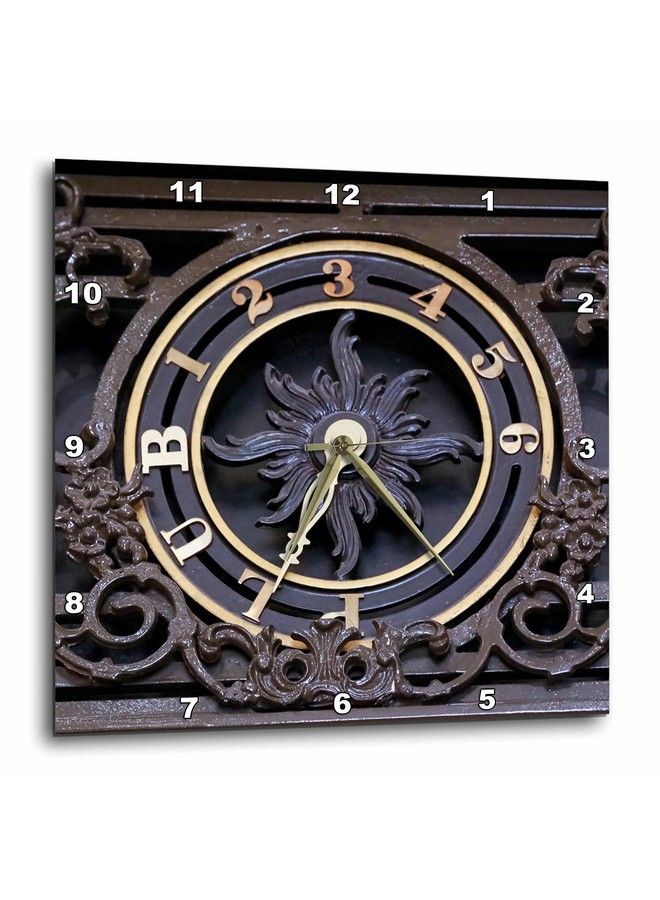 Historic Elevator Dial New York City Ny Usa. Wall Clocks 13X13 Clear