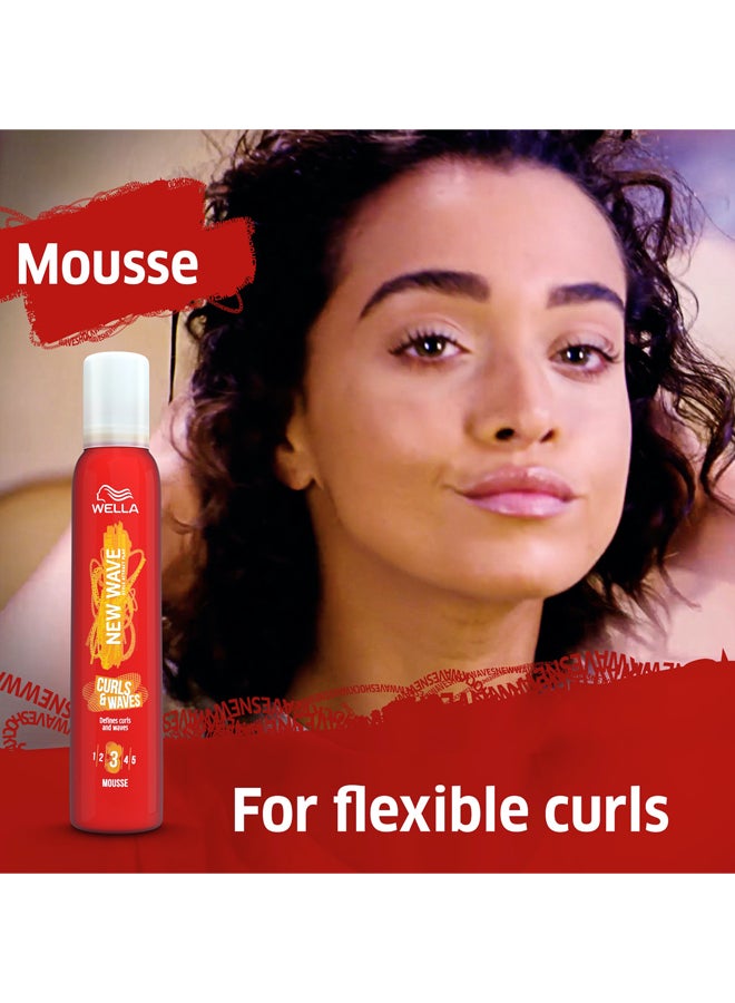 New Wave Curls & Waves Mousse 200ml