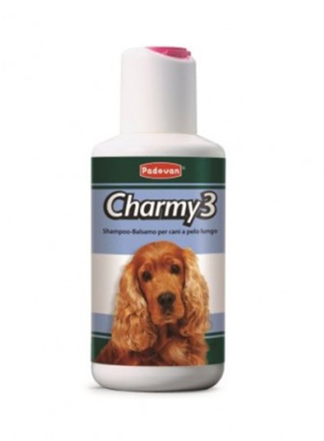 Charmy 3 Shampoo With Balsam For Long Haired Dog 250ml
