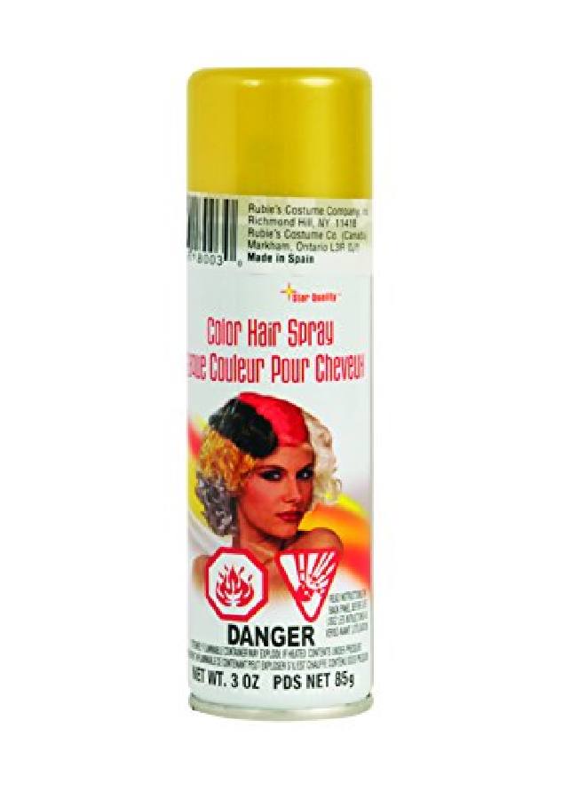 Costume 18003 Co Color Hairspray Gold One Size