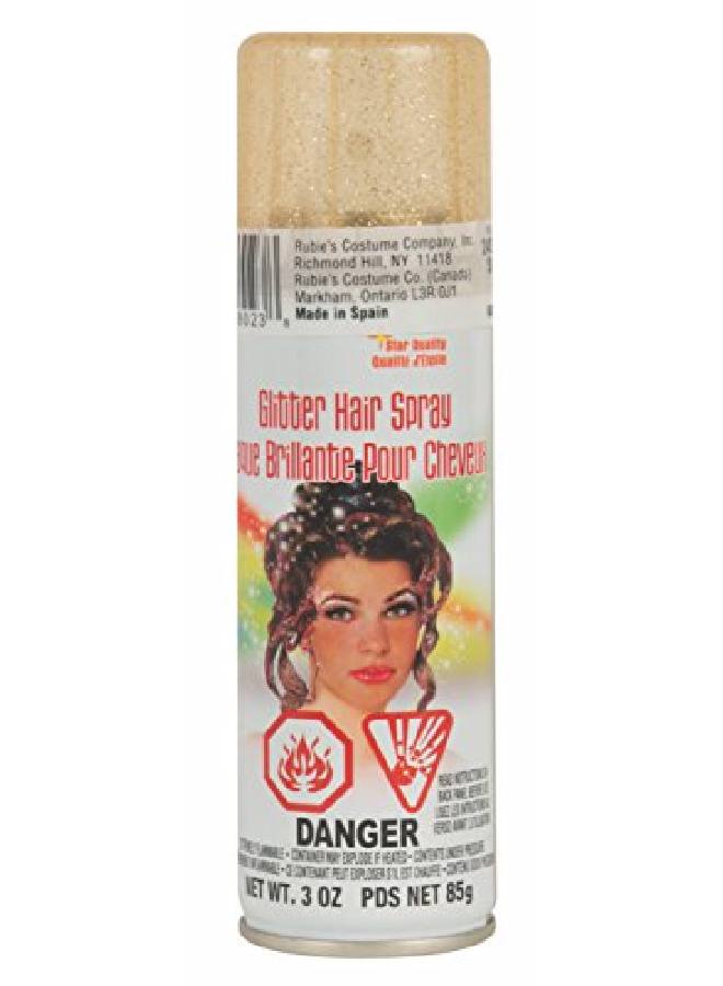 Costume 18023 Co Glitter Hairspray Gold One Size