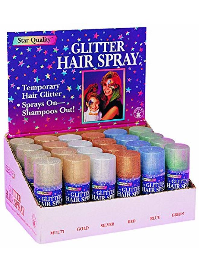 Costume 18023 Co Glitter Hairspray Gold One Size
