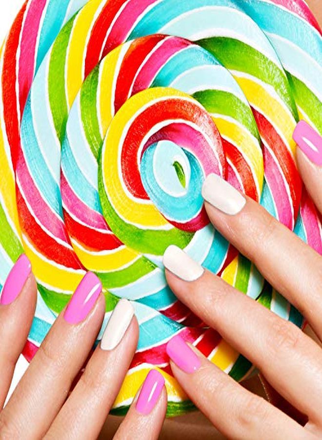 224 Pieces 16 Sheets Nail Polish Stickers SelfAdhesive Polish Wraps Stickers Classic Solid Glitter Adhesive Full Wraps Strips Nail Art Polish Decals With Nail File For Women Girls (Multicoloured)