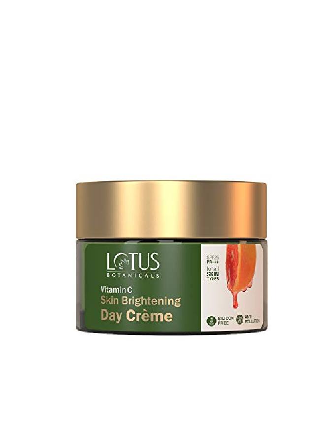 Skin Brightening Day Cream | Vitamin C | SPF 25 | PA+++ | Lightweight | Silicon & Chemical Free | All Skin Types | 50g